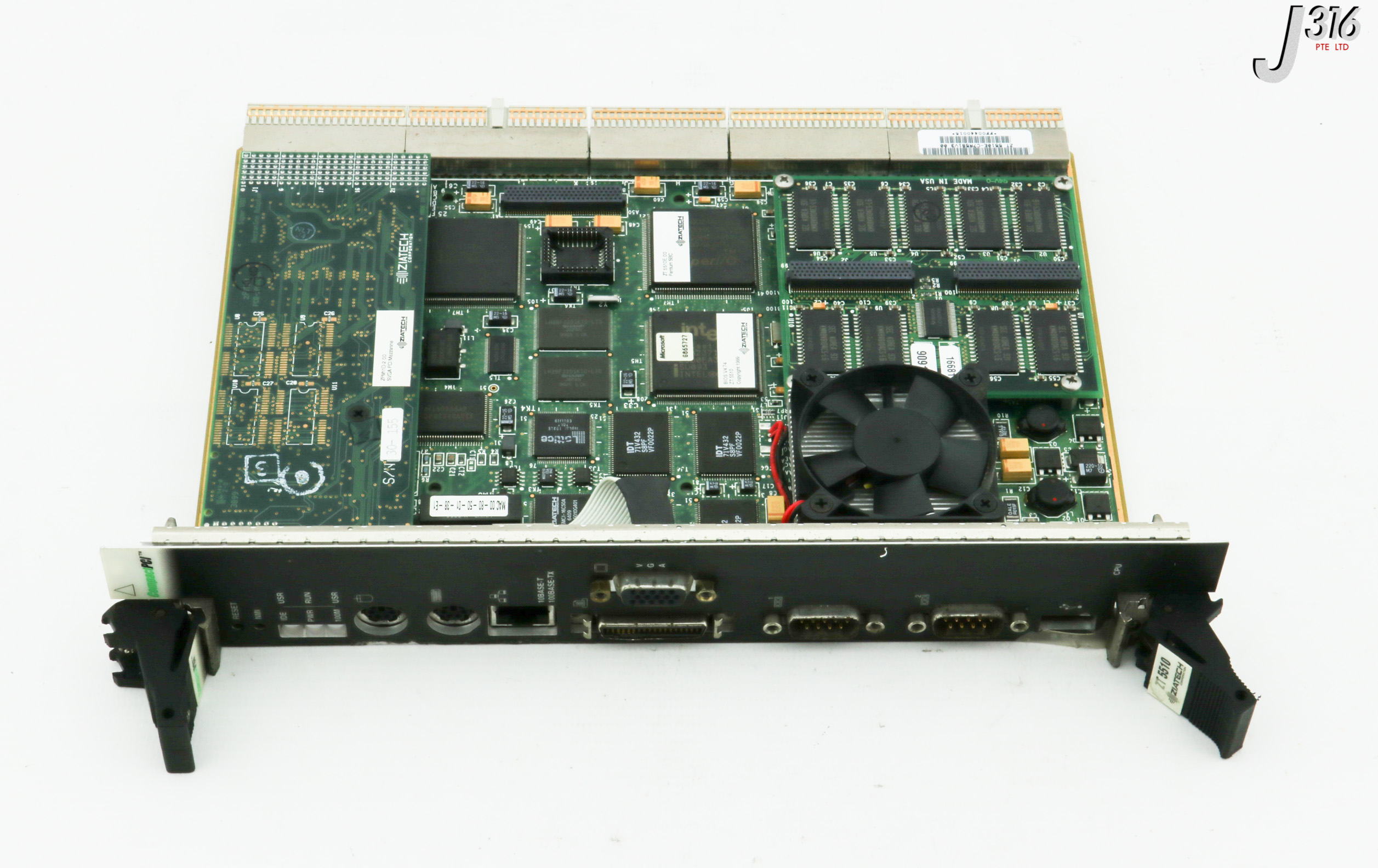 32345 ZIATECH PCB, COMPACTPCI W/ ZPM10 & P5ZTC16M72 ZT 5510 | eBay